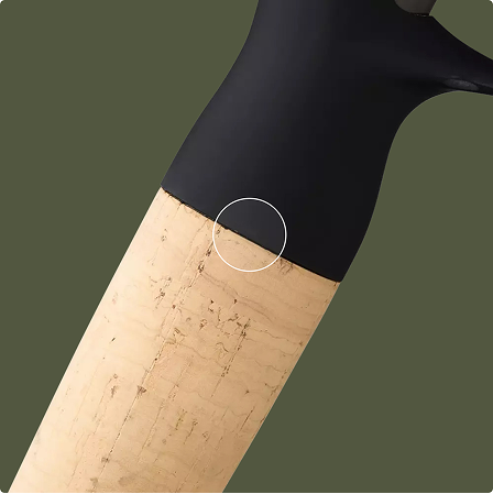 Detail shot of Fenwick rod