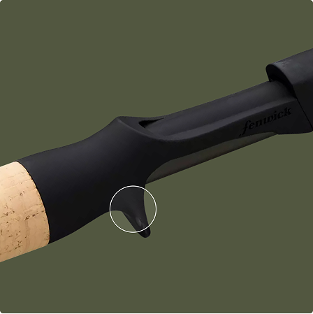 Detail shot of Fenwick rod