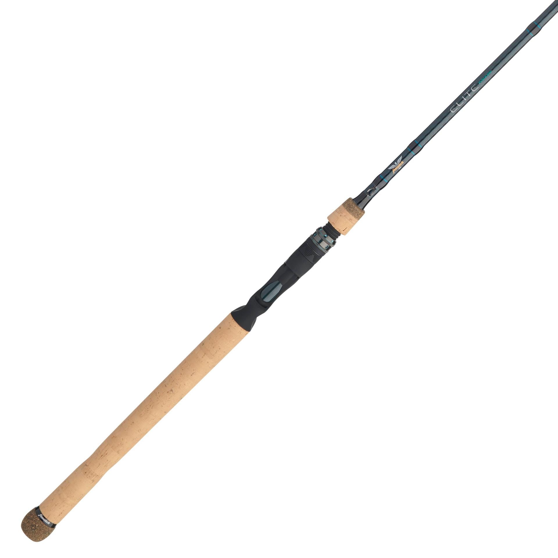 6 foot medium heavy baitcasting rod Valor 903: 7 ft in / Med. Power / Moderate Fast Action ton carbon blank infused with NanoSense resin 6' 6" Medium Heavy Fast