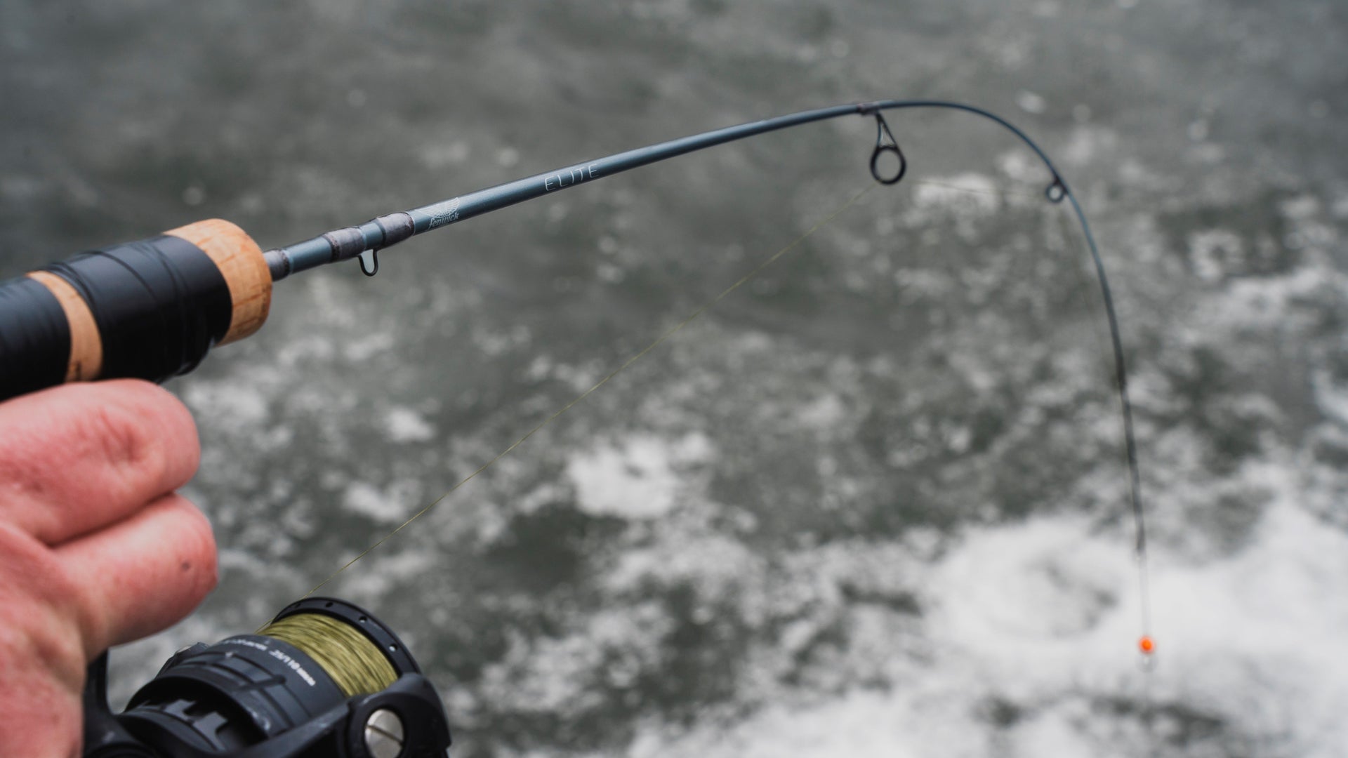 Elite Ice Rod in action