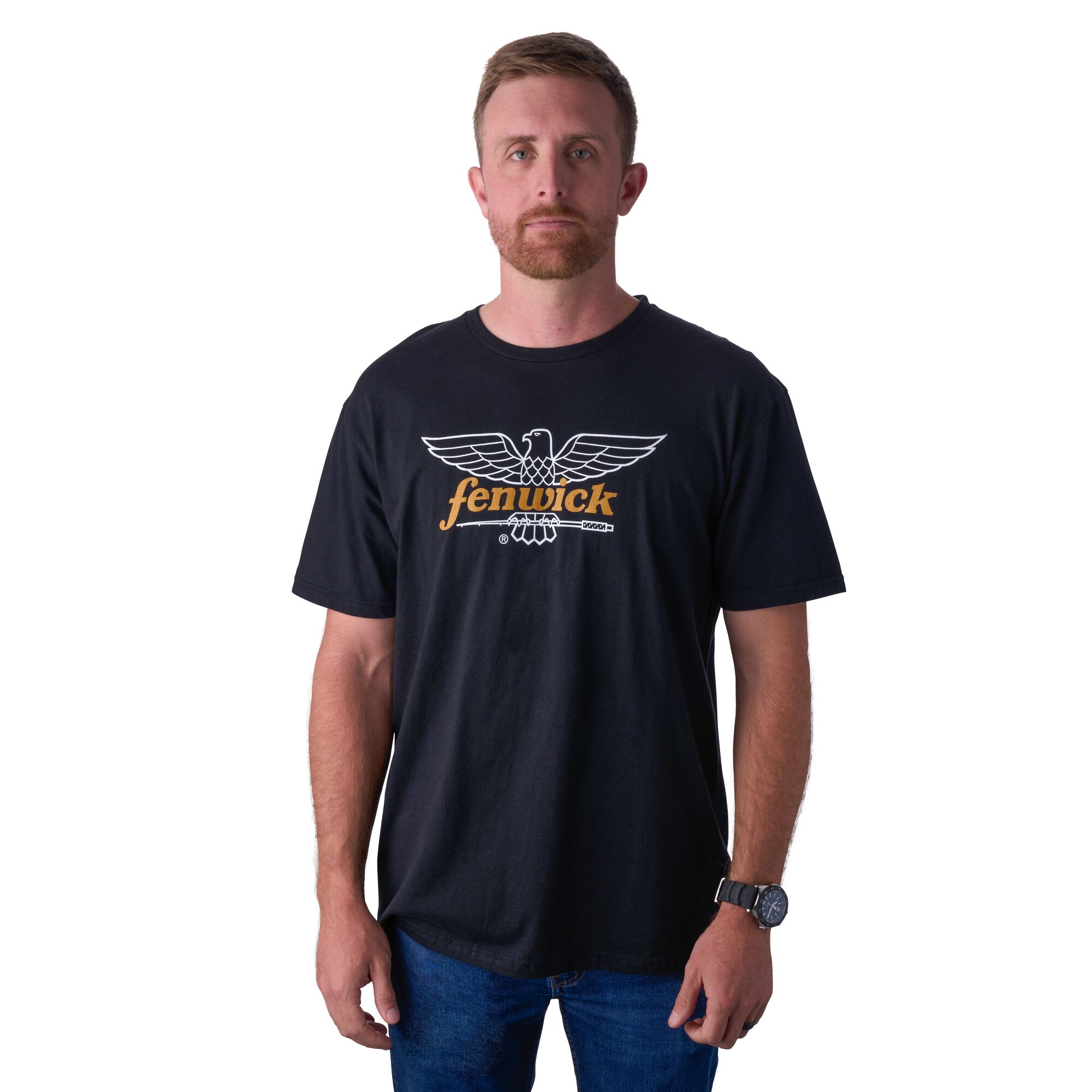 Fenwick 1983 Tee S/S Tシャツ ブラック L　フェンウィック Logo Short Sleeve T-Shirt