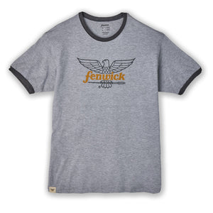 Fenwick Logo Short Sleeve Ringer T-Shirt