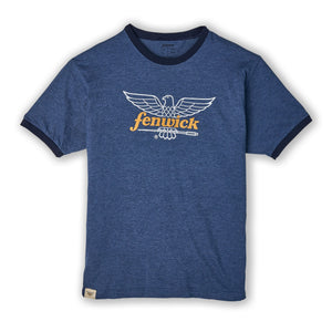 Fenwick Logo Short Sleeve Ringer T-Shirt