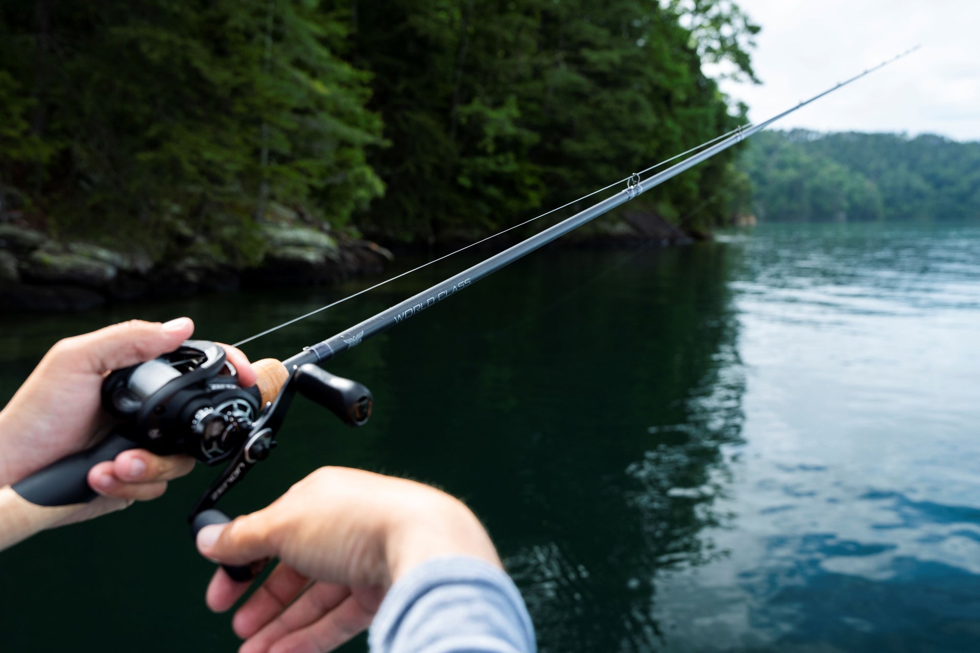 World Class Bass Casting Rod Lifestyle