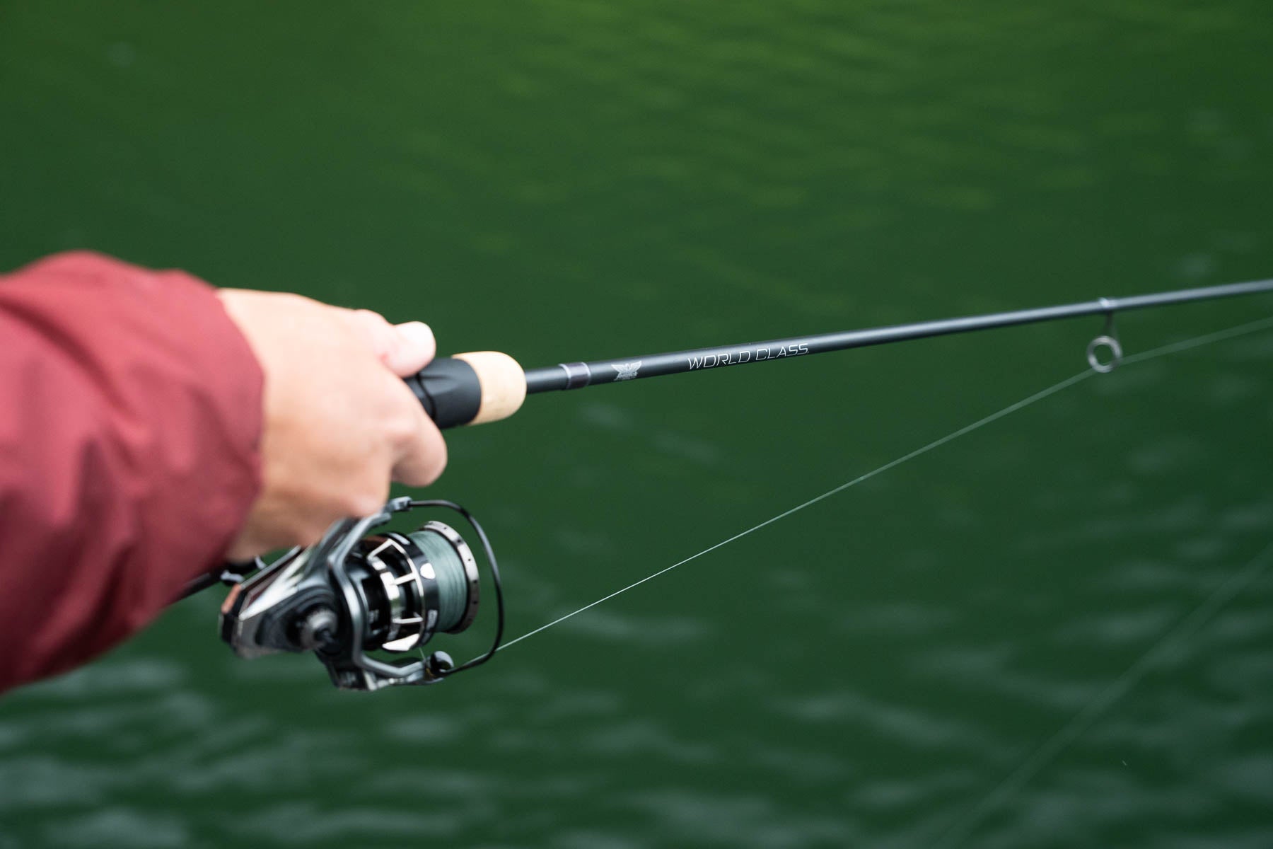 World Class Bass Spinning Rod Lifestyle